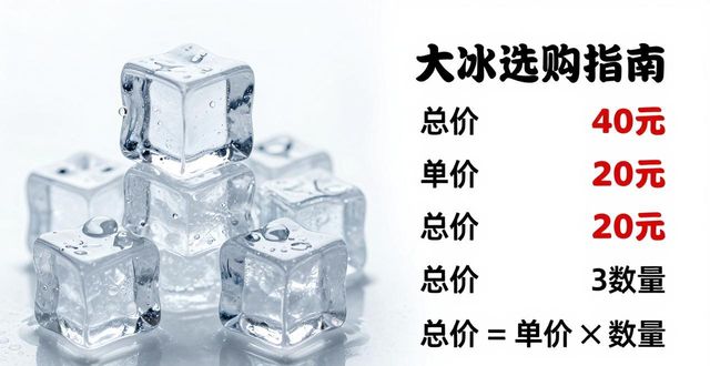 大冰块价格到底怎么算？沧州冰块选购指南