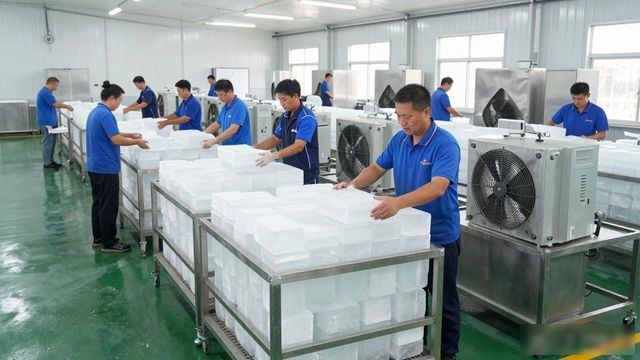 沧州夏季车间降温冰块_车间冰块降温方法_夏季车间降温冰块